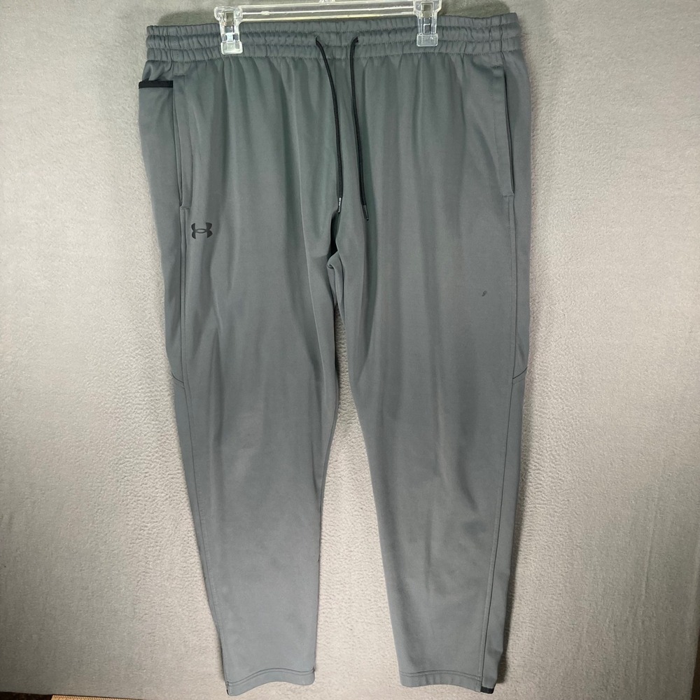 Under Armour Mens ColdGear Loose Fit Jogger Pants Gray XXL‎ 40x30